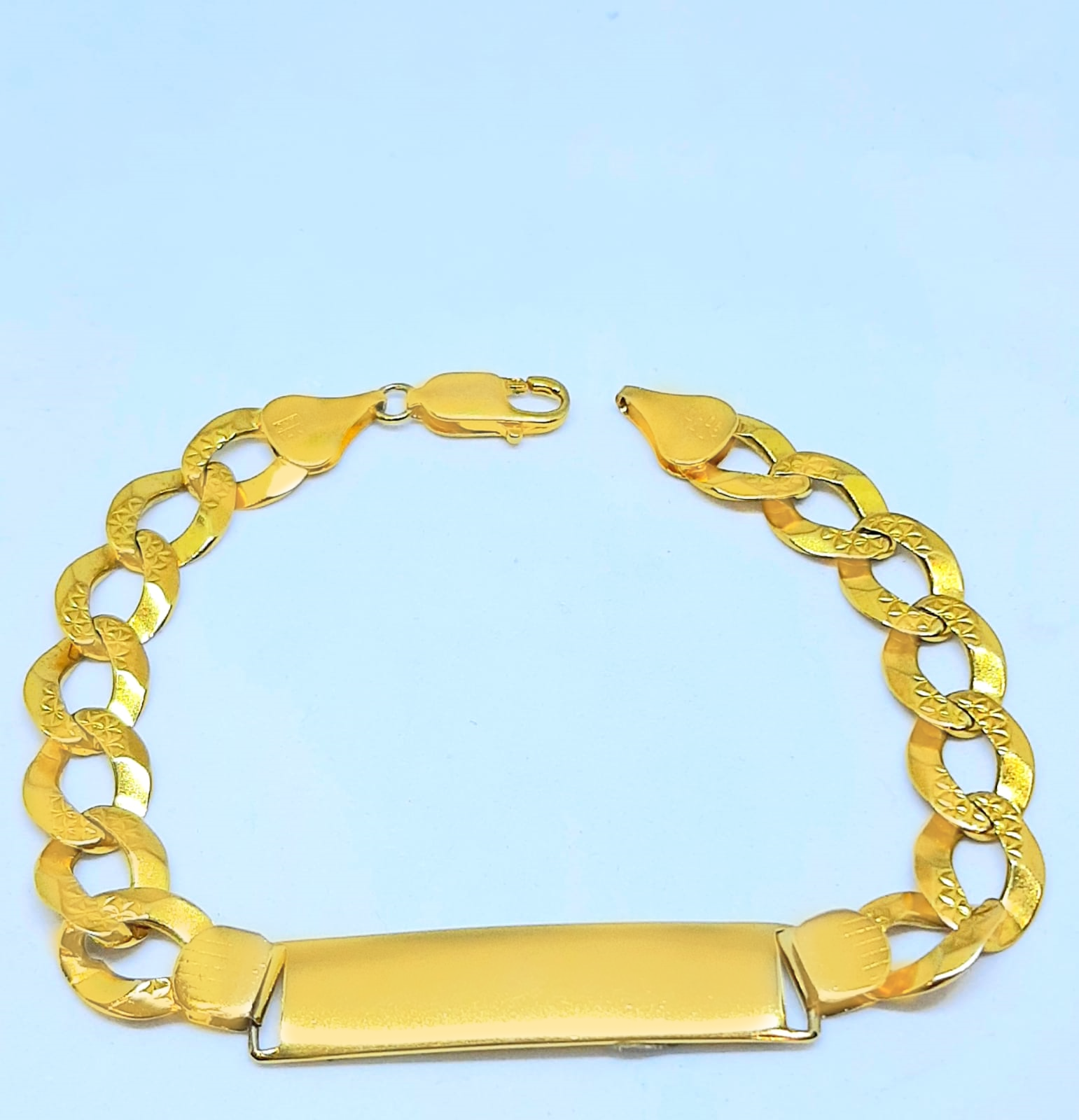 Gold Gent ID Band